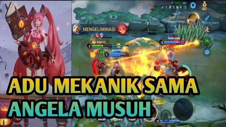 PADAHAL TANPA SKIN TAPI EFEKNYA BAGUS | GAMEPLAY ANGELA HONOR OF KINGS