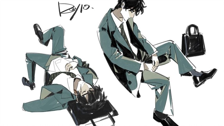【ฉันถ่าย คุณวาด】เหมือนกับตอนฉันเลิกงานทุกวันเลย