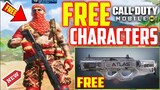 New *FREE* Character & Upcoming Rewards Call Of Duty Mobile || Fight For Humanity Rewards Leak CODM