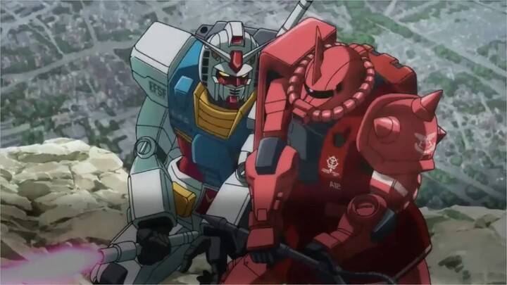 Gundam VS Red Comet