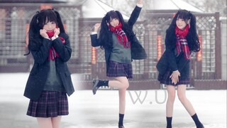 下雪啦下楼跳个宅舞叭(〃'▽'〃)【全曲一镜到底Love Potion❤】