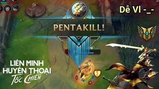 Liên Minh Tốc Chiến | MASTER YI ĐI RỪNG GẶP TEAM SIÊU TẠ VÀ CÁI KẾT PENTAKILL!