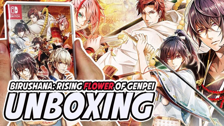 Birushana: Rising Flower of Genpei (Nintendo Switch) Unboxing