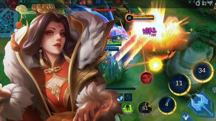 Setelah revamp, Aurora semakin berdemage || Mobile legends Bang bang