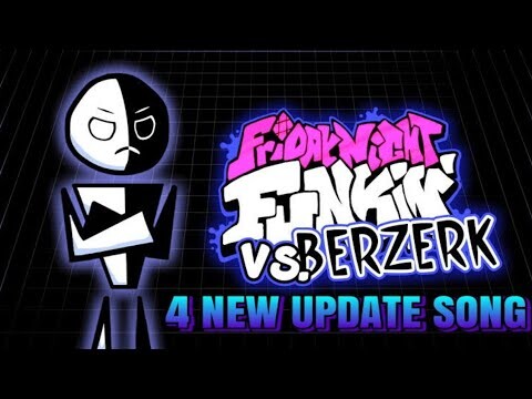 V.S. Berzerk Full Week - New Update & New Song for Berzerk Mod Showcase - Friday Night Funkin'