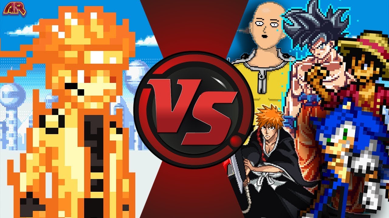 Naruto vs Ichigo (Naruto VS Bleach): Sprite Animation 