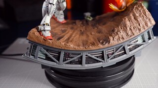 Ulasan unboxing BN FIGURE DX Gundam vs Zaku! 【Mainan gurita】