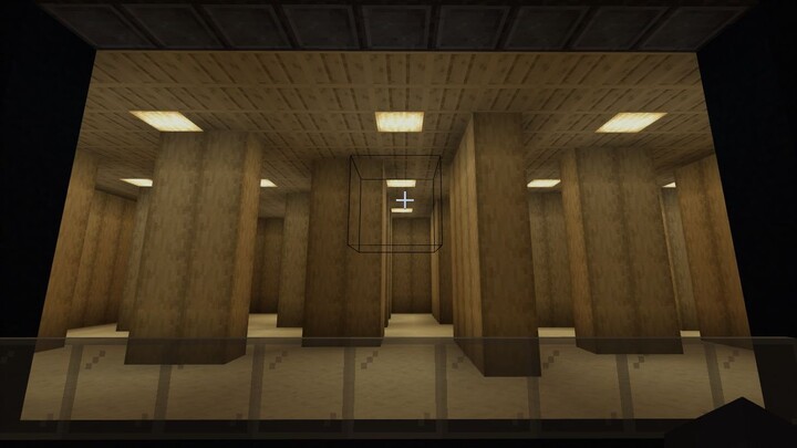 Challenge to recreate the back room in MC? !