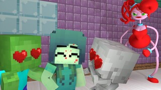 Monster School: BATTLE for MOMMY LONG LEGS's LOVE?! - POPPY PLAYTIME CHAPTER 2 | Minecraft Animation