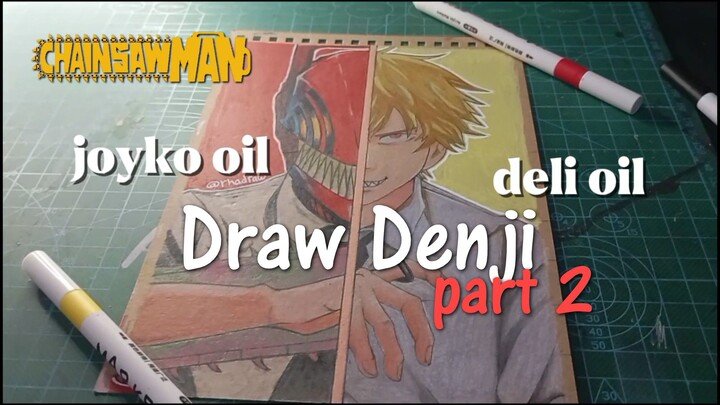 menggambar denji part 2 || chainsawman