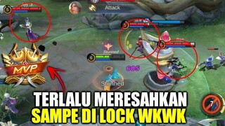 Nana Gajah di Lock Habis2an Ama Musuh Tapi Malah MVP WKWK!! Mobile Legends