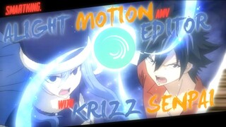 Alight motion editor | krizz senpai | 2019