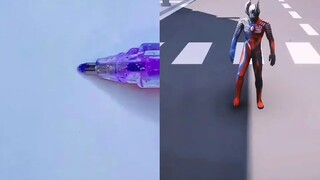 Ultraman yang bersinar