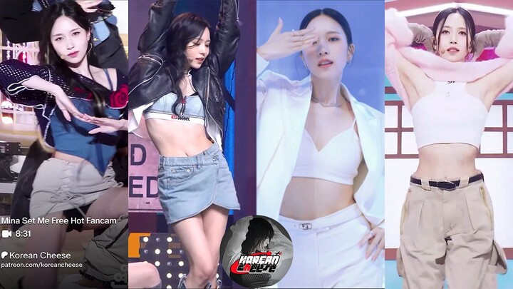 Mina Set Me Free Fancam Compilation