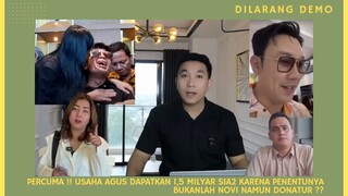 Percuma. usaha agus akan sia-sia