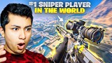 REACTING to #1 SNIPER PLAYER IN THE WORLD | Warzone Mobile