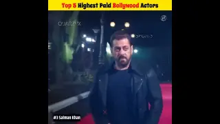 Top 5 Highest Paid Bollywood Actors More Than 100 Cr 2022 😱 #shorts