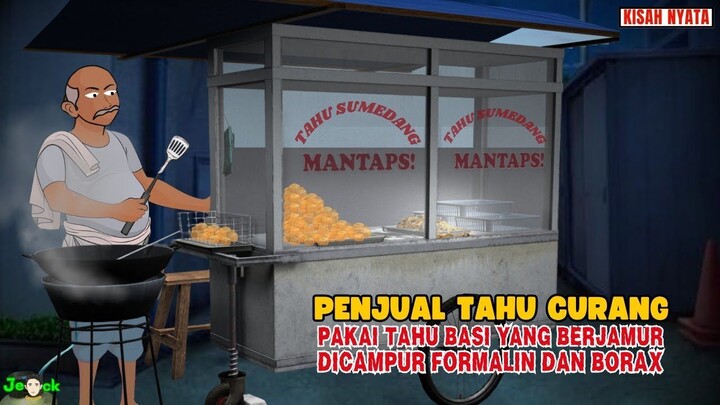 AZAB PENJUALTAHU SUMEDANG CURANG PAKAI TAHU BASI YANG SUDAH BERJAMUR  SINETR