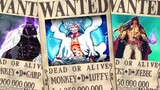 One Piece Family D. FINAL Bounties |  Luffy Gear 5