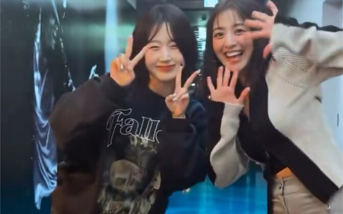 Killin’ Me DASH! จีฮโยและน้องใหม่ NMIXX แฮวอนร่วมทำชาเลนจ์ DASH