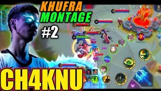 Ch4knu Khufra Montage #2 | Mobile legends Bang Bang