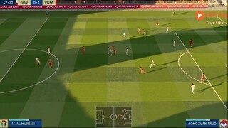 FIFA VIỆT NAM ASIAN CUP #5- VIỆT NAM VS JORDAN - VĂN TOÀN XUẤT THẦN, VIỆT NAM TR
