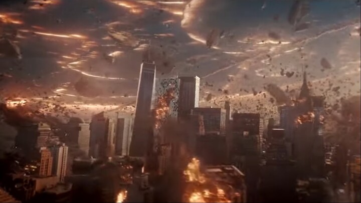 Google Earth Remake | Moonfall New York destruction scene