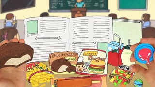 【定格动画】吃货必修课！上课偷吃零食被抓包｜治愈系短片｜Self Acoustic