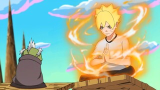 Boruto Learns to Control Sage Mode with Fukusaku and Naruto on Mount Myoboku (English Dub)