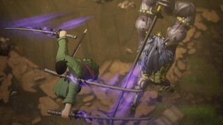 ONE PIECE: PIRATE WARRIORS 4 -  Zoro vs Pica Scene - PC Max Setting