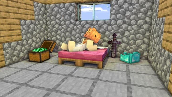 The Villager shouldn't have done that - minecraft animation