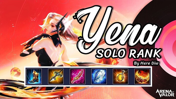 ROV : Yena Solo Rank การเดินเกมส์เมื่อเจอกับเรียวมะ