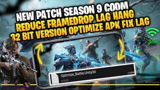 New Update! Season 9 Codm With 32Bit Version Optimize Apk Smooth BR/MP