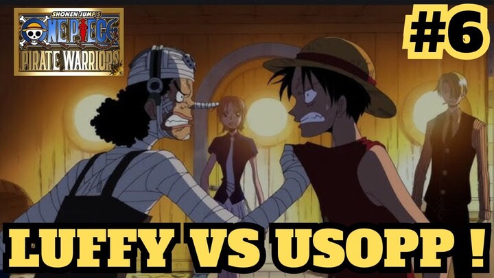 Luffy VS Usopp ! One Piece Pirate Warriors Indonesia Part6