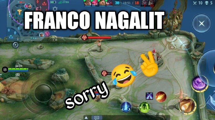 franco nalagit kay luo yi - mobile legends