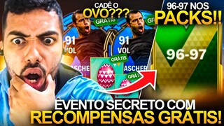 GER 96/97 FREE NOS PACKS! 😱 EVENTO SECRETO COM PRESENTE GRÁTIS ESCONDIDO 🔥🤯 - FC MOBILE 2024