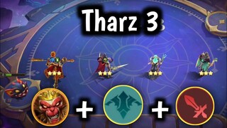 Tharz 3 Necrokeep with SUN Weapon Master Crazy Damage‼️Gak Ngotak | Combo Mager Magic Chess Bangbang