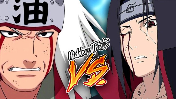 Jiraiya vs Itachi – Hidden Truth of This Fight!