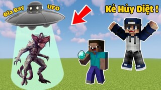 QUÁI VẬT TỪ ĐĨA BAY UFO NGOÀI HÀNH TINH XUẤT HIỆN TRONG MINECRAFT VÀ CHUYỆN GÌ ĐÃ SẢY RA ?