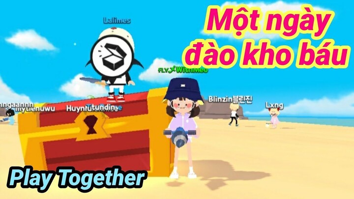 1 Ngày đào kho báu và cách thu được nhiều tiền sao trong Play Together