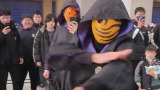 When I was at the comic exhibition, I took out the subject three Obito