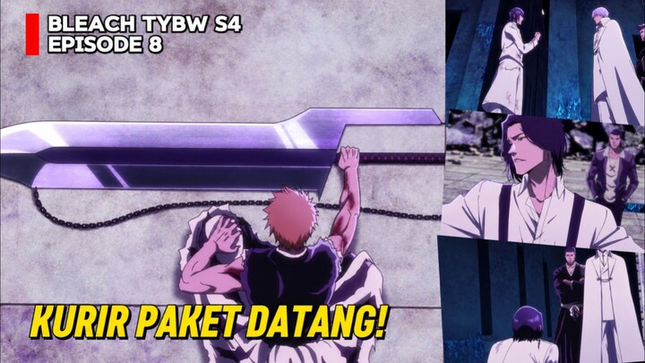 bleach thousand-year blood war s4 episode 8 || Tensa Zangetsu Diperbaiki + Ishida Dapat Panah Rahasi