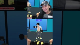 Momen aku bertemu bang WINDAH BASUDARA di gym - [Bioskop Simulator] #shorts