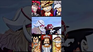 trio era lama vs trio era baru One Piece anime #shorts #anime #onepiece