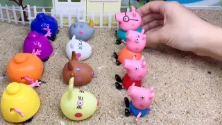 [Peppa Pig] Toy George Pigs Ate And Spit Out Their Heads