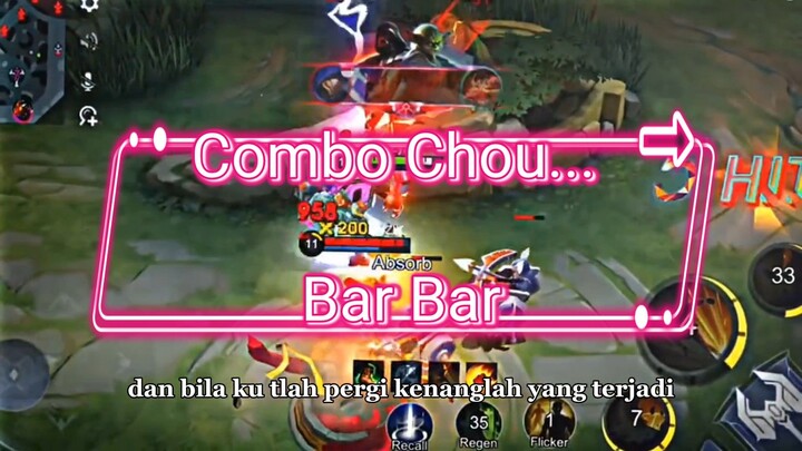 montage chou kembali menggila