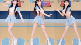 开学啦！学校球场跳个舞～
