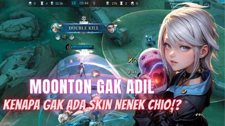 Plis lah Moonton Buat Juga Skin Nenek Chio untuk Melissa !! 🪡