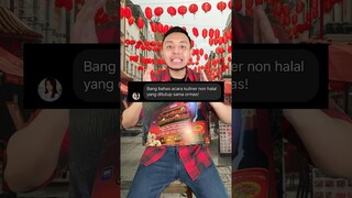 Acara kuliner non halal DITUTUP sama ormas? Masa sih gak ada toleransi? #shorts