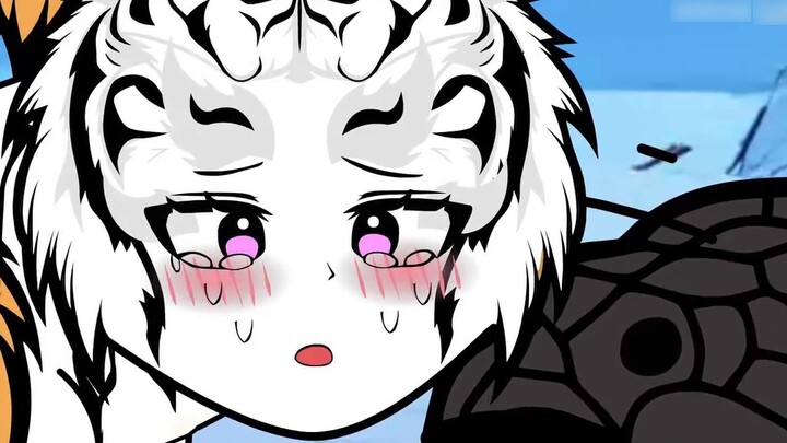 Cang Nian dan Xiao Hei terluka parah. Para manusia serigala hendak menutup jaring mereka, tetapi tib